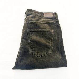 Citizens of Humanity Jolene Button Fly Olive Denim Jeans Corduroy Size 31